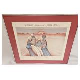 Vintage Amado Maurilio Pena Exhibition Print