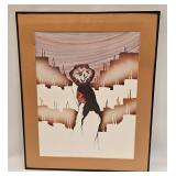 Vintage Amado Maurilio Pena Print