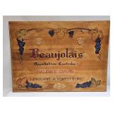 Hand Painted Table Top Wall Art Wine Theme