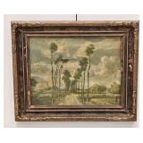 Ornate Vintage Framed Landscape Print