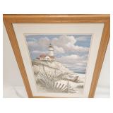 Vintage Seascape Print