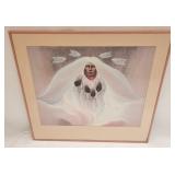 Vintage Frank Howell Framed Print