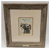 Vintage Hand Colored Dog Photo