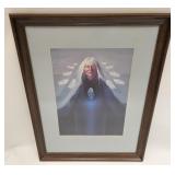 Vintage Frank Howell Framed Print