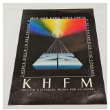 Vintage KHFM 25 Year Anniversary Print One