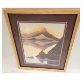 Vintage Carlos Rios Landscape Print