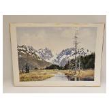 Lynn Hammond Watercolor Landscape Alaska
