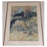 California Artist Don Munz Serigraph 2/150 Signed