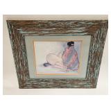Vintage RC Gorman Framed Print