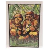 Carl Nelson Gorman, Navajo Code Talker Print