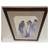 Vintage Signed & Dedicated Bill Rabbit Print