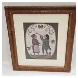 R Davey Vintage Print Old World Style