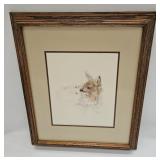 Vintage Print By Mads Stage Of Baby Deer