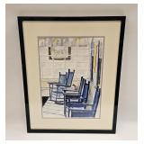 Vintage Watercolor Artist Signed