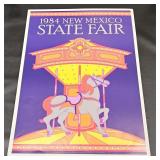 Vintage Colorful 1984 State Fair Print Three