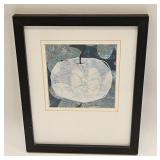 Vintage Framed Apple Print