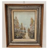 Cordie Lehman Tucker 1912-2006 Landscape Painting