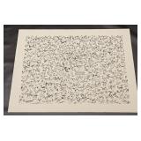 Vtg Listed Artist Fred Harman Horses Lithograph