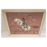 Vintage Dave Jackson Native American Painting