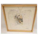 Gladis Goldstyn (American, 1918-2010) Mixed Media
