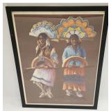Vtg Frank Emerson Nigh Print Of Original Pastel