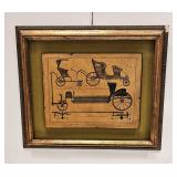 Denis Diderot Antique Carriage Print