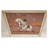 Vintage Dave Jackson Native American Painting
