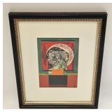 Mixed Media Painting Artist Signed