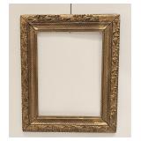Antique Gold Gesso Wood Frame Some Loss