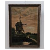 Dutch School 19th Century Oil Artist Signed