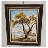 Vintage Landscape Painting Signed P Anderson