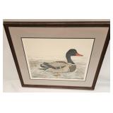 Dan Mitra Signed Hand-Colored Nature Duck Etching
