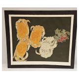 Vintage Artist Signed Lithograph No. 8/25