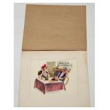 1947 Frances Stickney Thompson Advertising Art