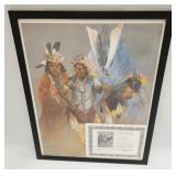 Frank Emerson Nigh Print Of Original Pastel COA
