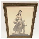 1930 The Pioneer Woman Print by Bryant Baker