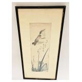 Vintage Asian Art Work Signed In Image