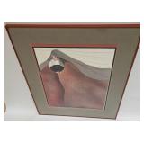 Vintage Amado Maurilio Pena Print