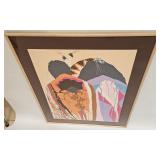 Santa Fe Artist Dolona Roberts Numbered Lithograph