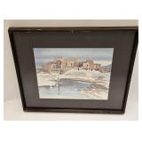 1974 Secundino Sandoval Dedicated Signed Print