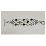 Vintage Costume Jewelry Link Bracelet