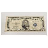Series 1953A Five Dollar Silver Certificate