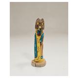 Vintage Hopi Katsina Scheek Owl By Henry