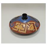 Vtg Pottery Seed Pot Signed Artesanra Del Norte