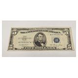 Series 1953 Five Dollar Silver Certificate