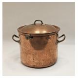 Vintage Copral Portugal Copper Pot & Lid