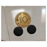 10 Pfennig Coin 1991