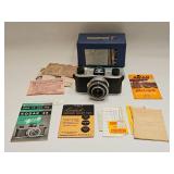 Vintage Kodak 35 Camera & Paperwork