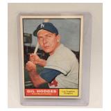 1961 Topps #460 Gil Hodges