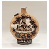 Vtg Trish Keck  (1939ï¿½2022) Pottery Storyteller 89